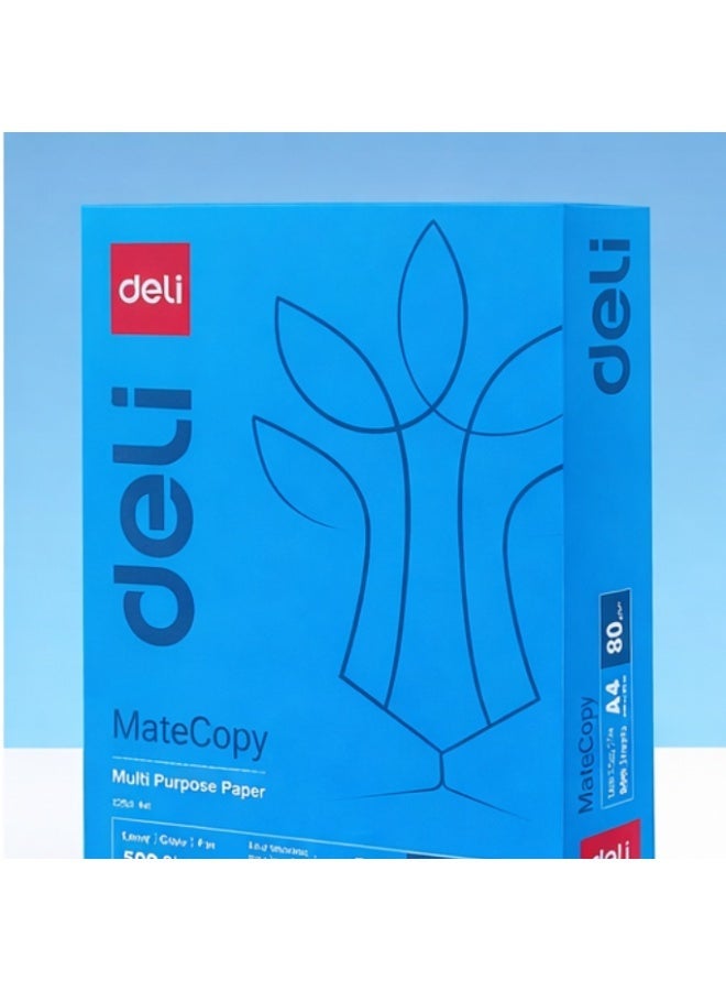 Deli A4 Multi-Purpose Paper – 80 GSM, 500 Sheets (High Quality Printing Paper) - Image 2